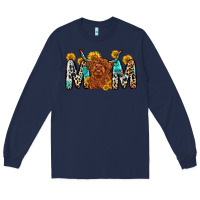 Navy mom cow Long Sleeve Tee - Zillion Design Studio