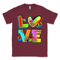 Burgundy love pride Classic Tee - Zillion Design Studio