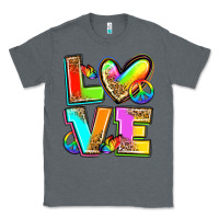Charcoal Heather love pride Classic Tee - Zillion Design Studio