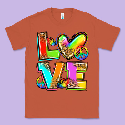 Love Pride Classic Tee Designed By Zillion Design Studio