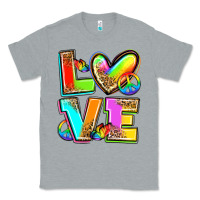Heather Grey love pride Classic Tee - Zillion Design Studio