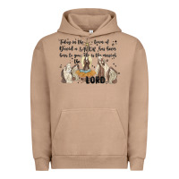 Pigment Burro nativity Urban Hoodie - MaliasSmallBusiness