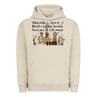 Pigment French Oak nativity Urban Hoodie - MaliasSmallBusiness