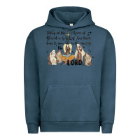 Pigment Midnight Navy nativity Urban Hoodie - MaliasSmallBusiness