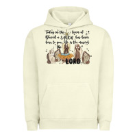 Pigment Pistachio nativity Urban Hoodie - MaliasSmallBusiness