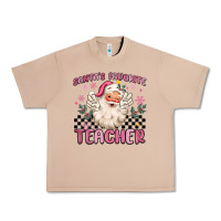 Burro santa's favorite teacher Urban Heavy Tee - MaliasSmallBusiness