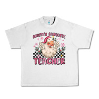 Lunar Rock santa's favorite teacher Urban Heavy Tee - MaliasSmallBusiness