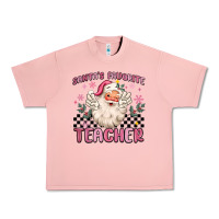 Salmon santa's favorite teacher Urban Heavy Tee - MaliasSmallBusiness