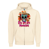 Sandshell dia de los muertos Zipper Hoodie - CTS Tumbler Store
