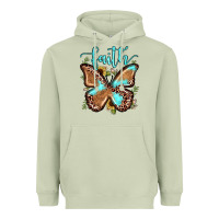 Matcha faith leopard butterfly Heavyweight Hoodie - JahusDesignShop