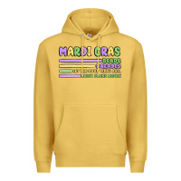 Antique Gold mardi gras beads Premium Hoodie - MaliasSmallBusiness