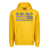 Lemon mardi gras beads Premium Hoodie - MaliasSmallBusiness