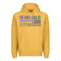 Mustard mardi gras beads Premium Hoodie - MaliasSmallBusiness