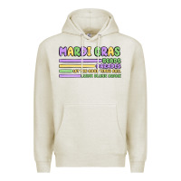 Oatmeal Heather mardi gras beads Premium Hoodie - MaliasSmallBusiness