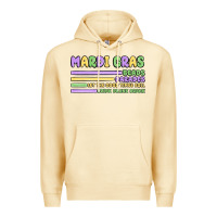 Pina Colada mardi gras beads Premium Hoodie - MaliasSmallBusiness