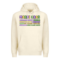 Sandshell mardi gras beads Premium Hoodie - MaliasSmallBusiness