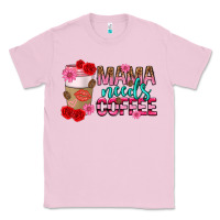 Bubblegum Pink mama needs coffee mothers day Classic Tee - texasbilliewilder