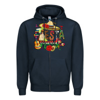 Navy fiesta squad Zipper Hoodie - CTS Tumbler Store