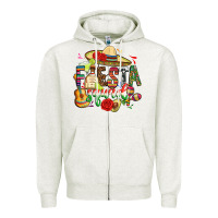 Oatmeal Heather fiesta squad Zipper Hoodie - CTS Tumbler Store