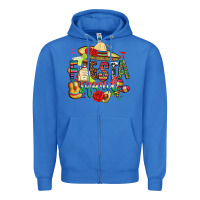 True Royal fiesta squad Zipper Hoodie - CTS Tumbler Store