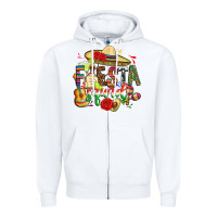 White fiesta squad Zipper Hoodie - CTS Tumbler Store