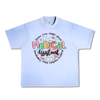 Grape Ice medical assistant nurse Urban Heavy Tee - MaliasSmallBusiness