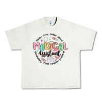 Pistachio medical assistant nurse Urban Heavy Tee - MaliasSmallBusiness