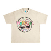 Sandshell medical assistant nurse Urban Heavy Tee - MaliasSmallBusiness