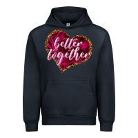 Navy better together Urban Hoodie - NancyCooperArtShop