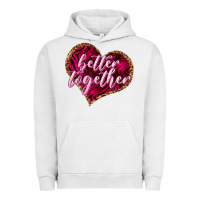 Pigment Lunar Rock better together Urban Hoodie - NancyCooperArtShop