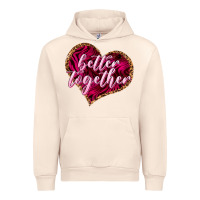 Sandshell better together Urban Hoodie - NancyCooperArtShop