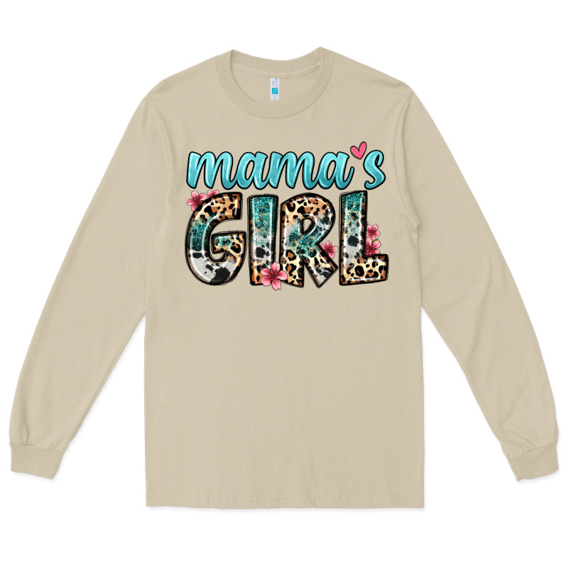 Mama S Girl Long Sleeve Tee by Zillion Design Studio | Teevron