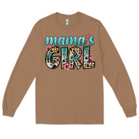 Toasted Coconut mama s girl Long Sleeve Tee - Zillion Design Studio