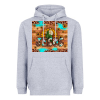Heather Grey jesus san judas Heavyweight Hoodie - JahusDesignShop