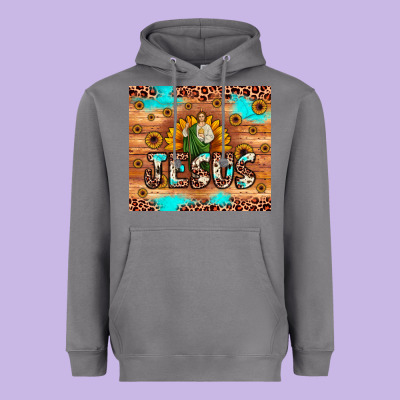 Jesus San Judas Heavyweight Hoodie Designed By Jahusdesignshop