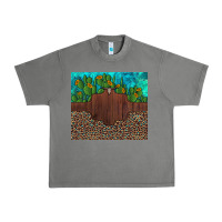 Tornado custom cactus and sunflowers leopard turquoise Urban Heavy Tee - Artiststas