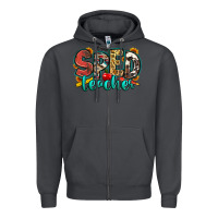 Smoke special education teacher Zipper Hoodie - Zillion Design Studio