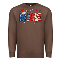 Chestnut american nurse Premium Sweatshirt - BundleAndBundleShop