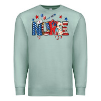 Seafoam american nurse Premium Sweatshirt - BundleAndBundleShop
