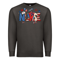 Smoke american nurse Premium Sweatshirt - BundleAndBundleShop