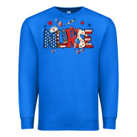 True Royal american nurse Premium Sweatshirt - BundleAndBundleShop