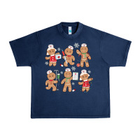Navy nurse gingerbread Urban Heavy Tee - MaliasSmallBusiness
