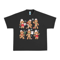 Pigment Black nurse gingerbread Urban Heavy Tee - MaliasSmallBusiness
