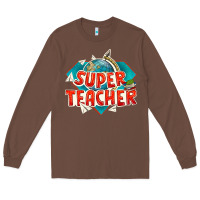 Chestnut super teacher Long Sleeve Tee - texasbilliewilder