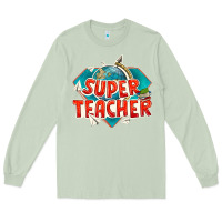 Matcha super teacher Long Sleeve Tee - texasbilliewilder