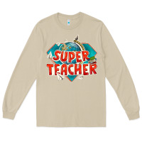 Mushroom super teacher Long Sleeve Tee - texasbilliewilder