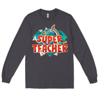 Smoke super teacher Long Sleeve Tee - texasbilliewilder