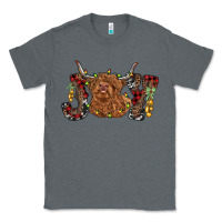 Charcoal Heather joy highland cow Classic Tee - RanaPortraitStore