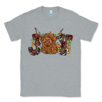 Heather Grey joy highland cow Classic Tee - RanaPortraitStore