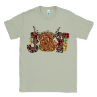 Matcha joy highland cow Classic Tee - RanaPortraitStore